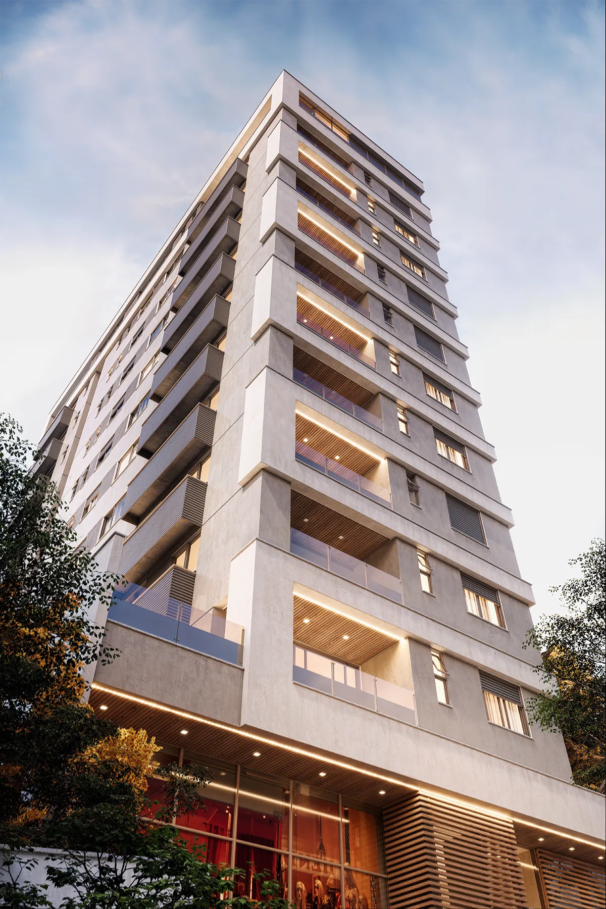 Fachada Brisa Residencial. 2 e 3 Quartos Itabira - Saga Construtora