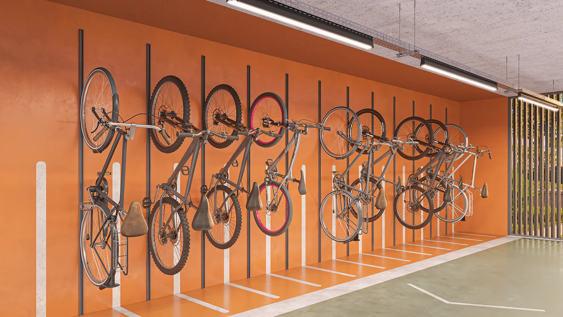 Bicicletário Terrá Luxemburgo