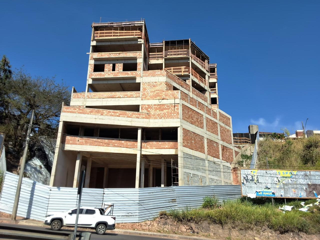 Andamento da obra