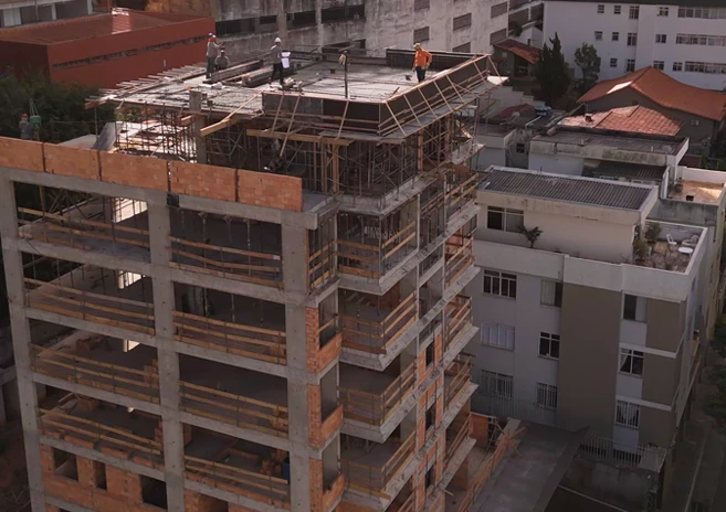Andamento da obra